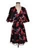 Halston Heritage 100% Polyester Print Black Cocktail Dress Size 4 - photo 1