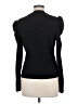 Monki Black Long Sleeve Top Size M - photo 2