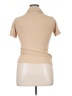Eighty Eight Tan Short Sleeve Blouse Size 14 - photo 2