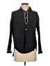 Subtle Luxury Black Long Sleeve Button-Down Shirt Size S - photo 1