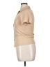 Eighty Eight Tan Short Sleeve Blouse Size 14 - photo 5