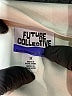 Future Collective 100% Polyester Metallic Ivory Long Sleeve Blouse Size M - photo 7
