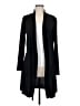 August Silk Black Cardigan Size M - photo 1