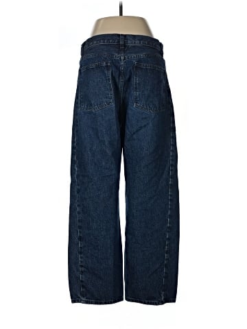 Madewell Pieced Barrel-Leg Jeans in McKinney Wash (view 2)