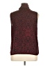 Halogen 100% Polyester Burgundy Sleeveless Blouse Size XL Petite - photo 2