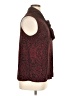 Halogen 100% Polyester Burgundy Sleeveless Blouse Size XL Petite - photo 4