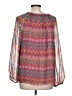 Diane von Furstenberg 100% Silk Pink blouse Size 12 - photo 2