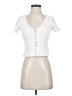 Lulus Ivory Short Sleeve Top Size S - photo 1