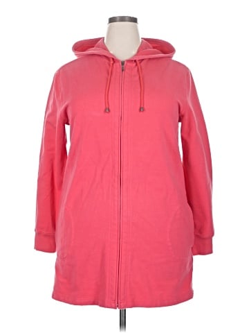 Spa by Chico's Zip Up Hoodie (view 1)