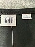 Gap Solid Black Cocktail Dress Size M - photo 7
