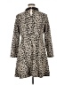 Anthology Animal Print Tan Casual Dress Size 16 - photo 2