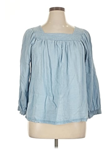 Style&Co 3/4 Sleeve Blouse (view 1)