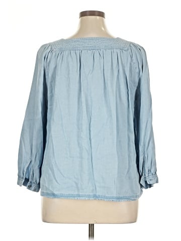 Style&Co 3/4 Sleeve Blouse (view 2)