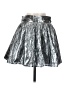 Lulus 100% Polyester Metallic Silver Formal Skirt Size S - photo 1