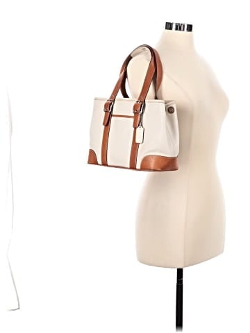 Coach Leather Tote (view 2)