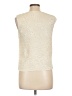 Unbranded Ivory Sleeveless Blouse Size L (estimated) - photo 2