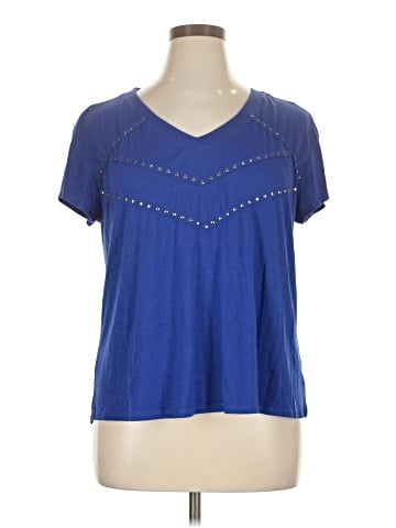 DG^2 by Diane Gilman Short Sleeve Top (view 1)