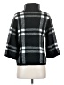 Katherine Barclay 100% Nylon Plaid Black Coat Size S - photo 2