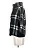 Katherine Barclay 100% Nylon Plaid Black Coat Size S - photo 5