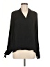 Express 100% Polyester Black Long Sleeve T-Shirt Size M - photo 1