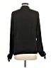Express 100% Polyester Black Long Sleeve T-Shirt Size M - photo 2