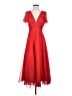 Lulus 100% Polyester Red Cocktail Dress Size S - photo 1