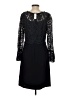rsvp by TALBOTS 100% Polyester Black Cocktail Dress Size 4 - photo 2