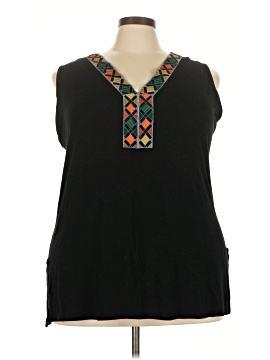 Pebble And Stone Sleeveless Blouse