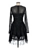 Edition Express 100% Polyester Stars Black Cocktail Dress Size 8 - photo 2