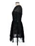 Edition Express 100% Polyester Stars Black Cocktail Dress Size 8 - photo 5