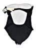 Assorted Brands Graphic Black One Piece Swimsuit Size L - photo 2