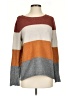 Pinque Color Block Gray Pullover Sweater Size S - photo 1