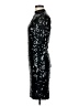 Niteline 100% Polyester Stars Black Cocktail Dress Size 8 - photo 5