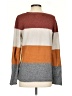 Pinque Color Block Gray Pullover Sweater Size S - photo 2