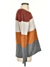 Pinque Color Block Gray Pullover Sweater Size S - photo 4