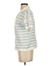 Unbranded Ivory Blue Short Sleeve Blouse Size S - photo 5