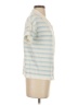Unbranded Ivory Blue Short Sleeve Blouse Size S - photo 4