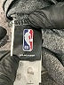 NBA 100% Polyester Gray Long Sleeve Polo Size M - photo 8