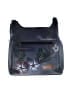 Anuschka 100% Leather Tropical Floral Blue Purple Leather Shoulder Bag One size - photo 3