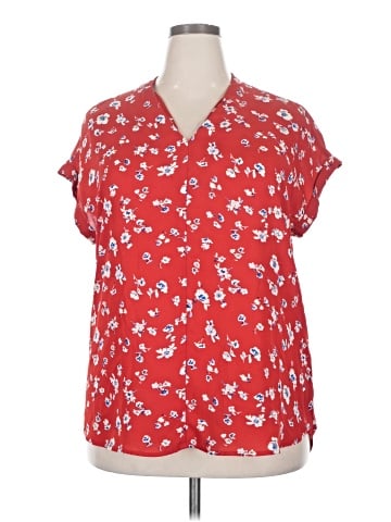 Pleione Short Sleeve Blouse (view 1)