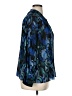 Chico's 100% Polyester Blue Long Sleeve Blouse Size XL (3) - photo 4