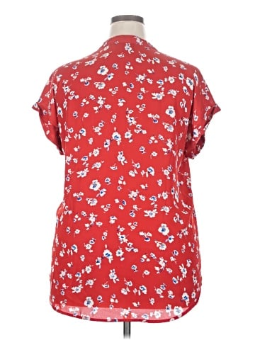 Pleione Short Sleeve Blouse (view 2)