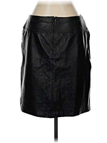 VS2 by Vakko Leather Skirt (view 2)