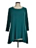 Chico's Solid Teal 3/4 Sleeve Top Size Med (1) - photo 1