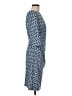 J. McLaughlin Print Blue Casual Dress Size M - photo 4