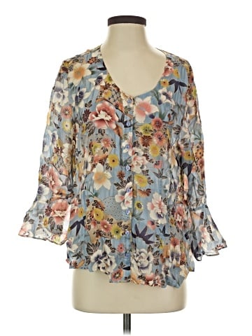 Tianello 3/4 Sleeve Blouse (view 1)