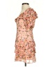 LoveShackFancy 100% Silk Floral Pink Cocktail Dress Size 00 - photo 5
