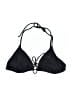 Unbranded Solid Black Swimsuit Top Size S - photo 1