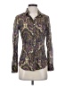J.Crew Paisley Purple Long Sleeve Blouse Size 0 - photo 1