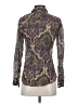 J.Crew Paisley Purple Long Sleeve Blouse Size 0 - photo 2
